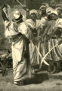 Bagaeus Delivering His Messages to the Persian Guard by Unbekannt