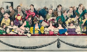 Balcony at the theatre by Unbekannt
