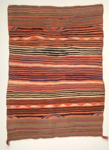 Banded Wearing Blanket diyugi, c1880-1890 by Unbekannt