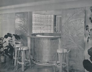 Bar in the Home of Mr. and Mrs. Miles Gray by Unbekannt