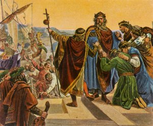 Barbarossa Bids Farewell as He Leaves on His Crusade