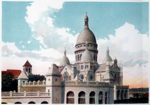 Basilica of the Sacre Coeur, Paris by Unbekannt