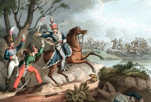 Battle of Albuera, Peninsular War, 16 May 1811 by Unbekannt