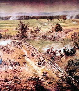 Battle of Gettysburg, American Civil War, 1-3 July 1863