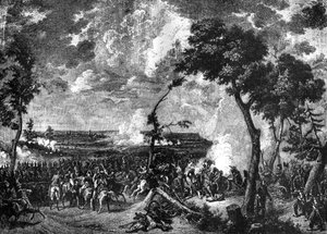Battle of Hanau, Germany, 30th-31st October 1813 by Unbekannt