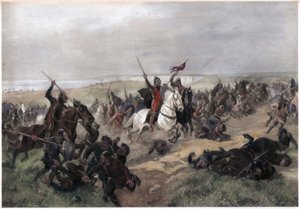 Battle of Hastings, 14th October 1066 by Unbekannt