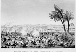 Battle of Heliopolis, Egypt by Unbekannt
