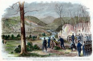 Battle of Philippi, West Virginia, American Civil War, June 3, 1861 by Unbekannt