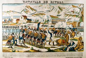 Battle of Rivoli, 14 January, 1797 by Unbekannt
