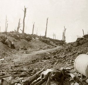 Before Chaulnes, Somme, Northern France, c1914-c1918