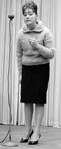 Bella Akhmadulina, Russian poet by Unbekannt