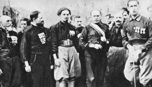 Benito Mussolini, Italian Fascist Dictator by Unbekannt