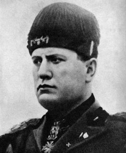 Benito Mussolini, Italian Fascist Dictator by Unbekannt