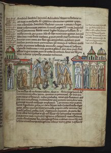 Bernard of Clairvaux Sending Monks to Daughter Houses, Cistercian Monks by Unbekannt