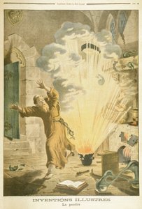Berthold Schwart, 14th Century German Franciscan Monk and Alchemist