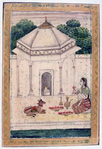 Bhairavi Ragini, Ragamala Album, School of Rajasthan, 19th Century