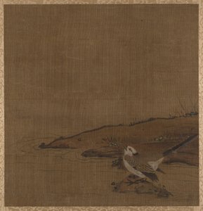 Bird Near Water from Album of Studies by Modern Artists by Unbekannt