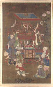 Bird peddler, late 15th-early 16th century by Unbekannt