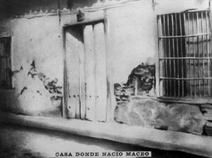 Birthplace of Antonio Maceo, 1920s