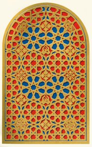 Blank window, Hall of the Bark, 1907