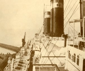 Boat Deck of the Leviathan by Unbekannt