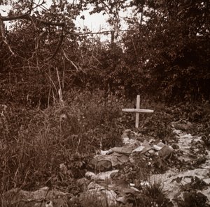 Body of German soldier, Ablain-Saint-Nazaire, Northern France