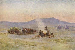 Boer Camp on the Veldt, 1924 by Unbekannt
