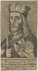 Boleslaus II the Pious, Duke of Bohemia by Unbekannt