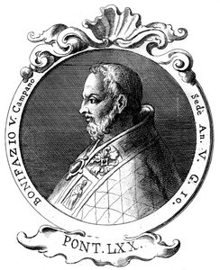 Boniface V, Pope of the Catholic Church by Unbekannt