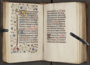 Book of Hours, c.1450 by Unbekannt