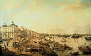 Bordeaux, Port, Painting 1805