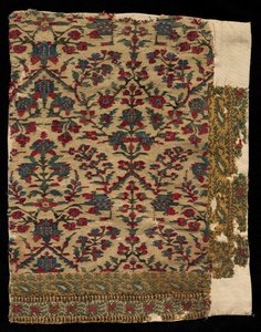 Border Fragment of a Shawl, Late 1700s - Early 1800s by Unbekannt