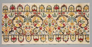 Border Strips of a Skirt, 1600s - 1700s