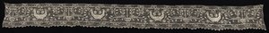 Border with Double-Headed Birds and Vases with Vines and Flowers, 19th century by Unbekannt