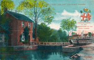 Boulters Lock and the River Thames by Unbekannt