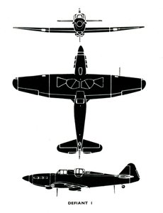 Boulton Paul Defiant I, 1941 by Unbekannt