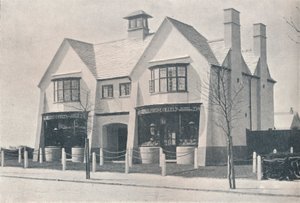 Bournville: Two of the Village Shops, c1900-1902 by Unbekannt