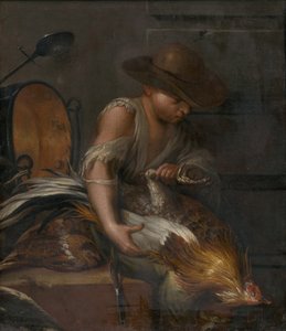 Boy with Poultry