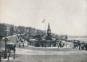 Brighton - Entrance to the Aquarium, Showing the Chain Pier by Unbekannt