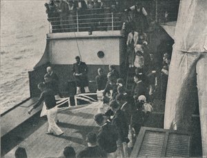 Bringing the Body on Deck, c1900, 1910