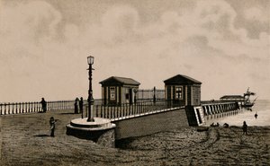 Britannia Pier, c1880 by Unbekannt