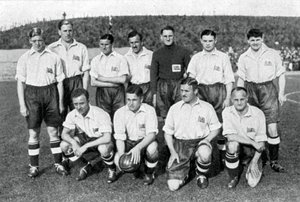 British Olympic Football Team, Berlin Olympics, 1936