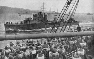 British Troops Land in Norway, 1940