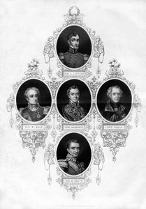 British Military Figures and Field Marshals by Unbekannt
