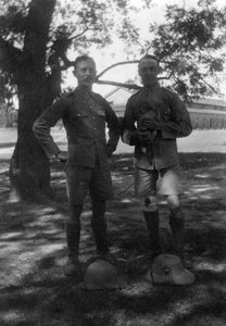British Soldiers, Muttra, India