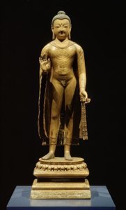 Buddha Sakyamuni / Sculpture, 7th Century by Unbekannt