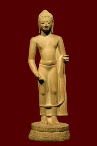 Cambodian Buddha, Pre-Angkor Period, 7th century by Unbekannt