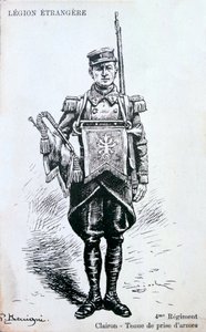 Bugler, 4th Regiment of the French Foreign Legion, 20th Century