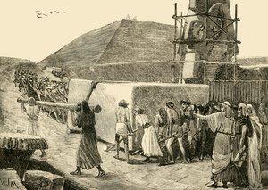 Building a Pyramid, 1890