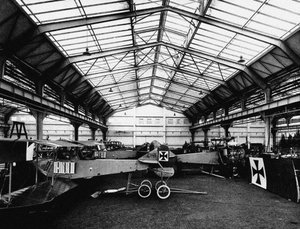 Building for the Aeronautical Section of AEG, Hennigsdorf near Berlin by Unbekannt